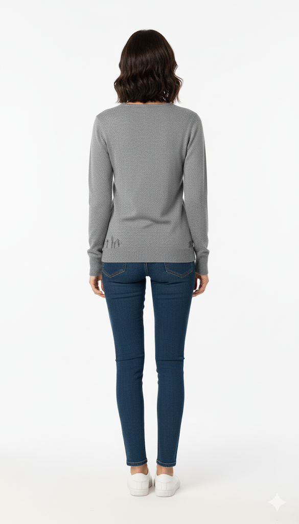 Women's Nordic Fair Isle Knit Sweater