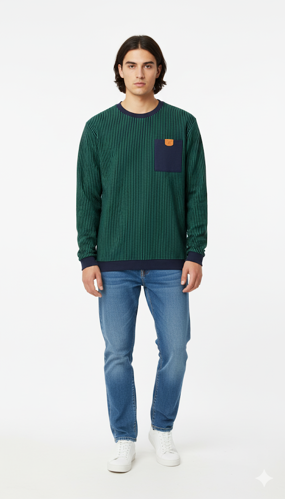Classic Fair Isle Knit Crewneck