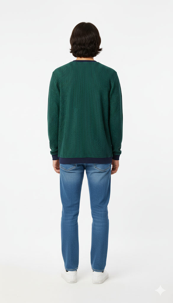 Classic Fair Isle Knit Crewneck