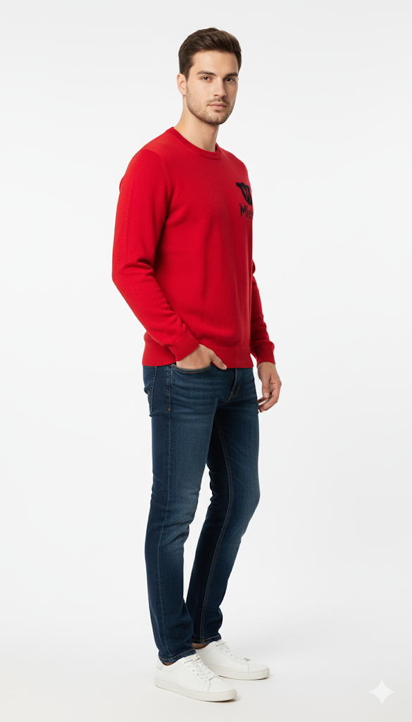 Casual Graphic Crewneck