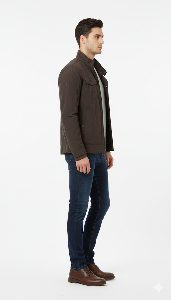 Dark Brown Field Jacket