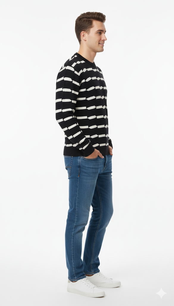 Aztec Geometric Knit Sweater