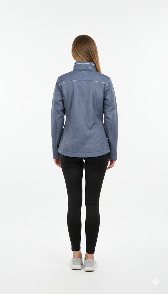 Women's Denim-Look Active Jacket