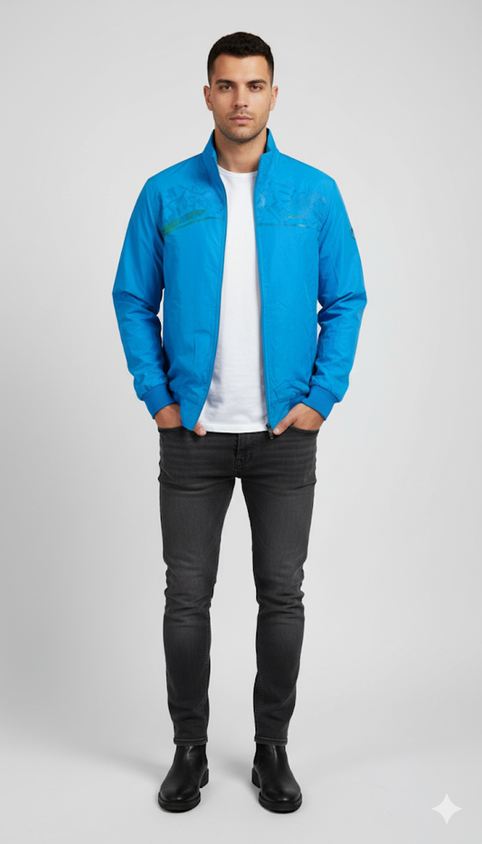 Electric Blue Performance Jacket