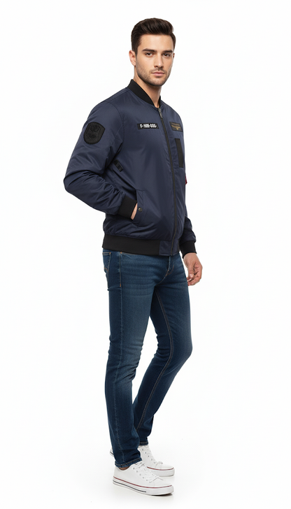 Navy Military Patch Bomber