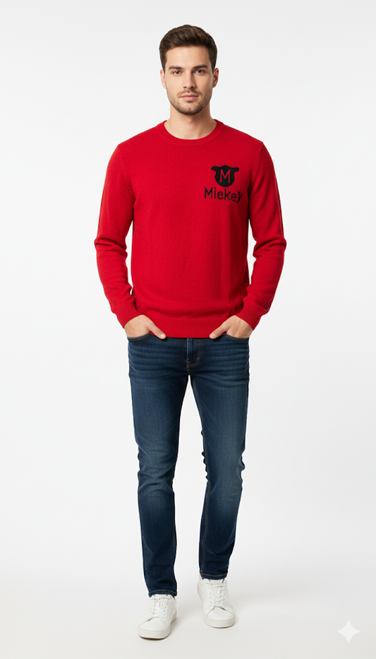 Casual Graphic Crewneck