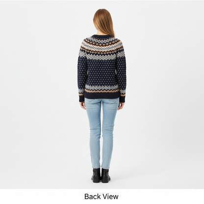 Women's Fair Isle Pattern Sweater