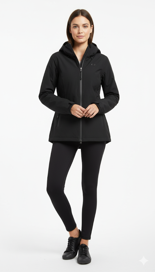 Women's Black Performance Soft Shell
