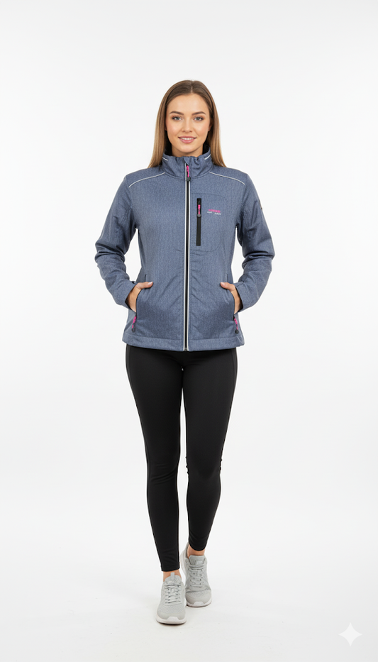Women's Denim-Look Active Jacket